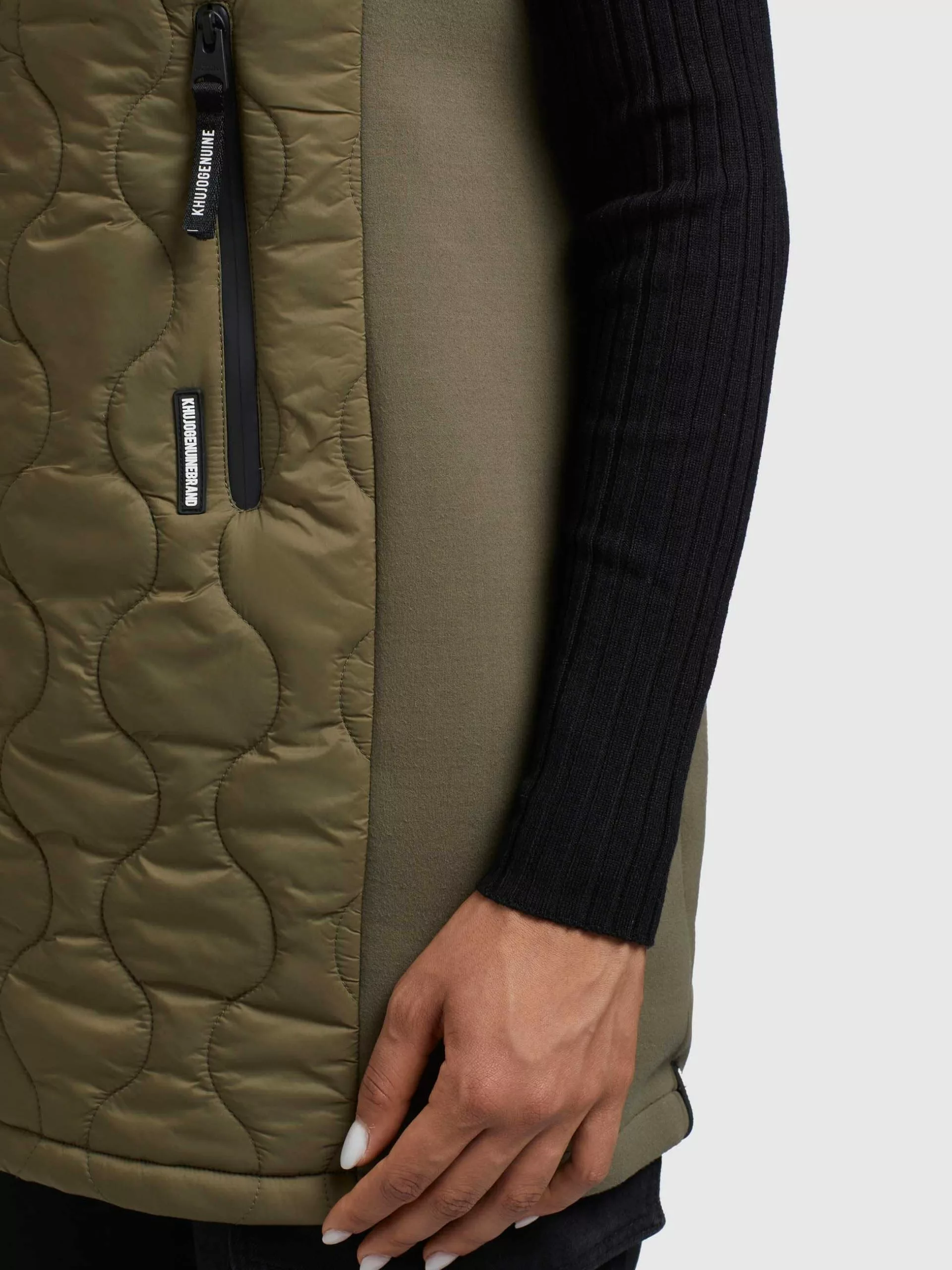 Khujo Weste MALIN In Olivgrün 10 Khujo Weste MALIN In Olivgrün – Bild 8