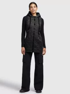 Khujo Weste MALIN In Schwarz -Khujo Geschäft khujo weste malin in schwarz 1