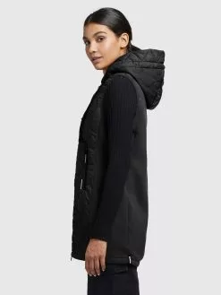 Khujo Weste MALIN In Schwarz -Khujo Geschäft khujo weste malin in schwarz 2