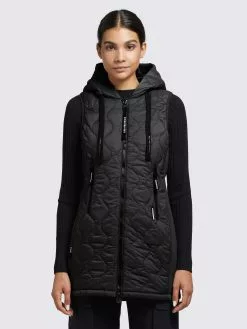 Khujo Weste MALIN In Schwarz -Khujo Geschäft khujo weste malin in schwarz 3