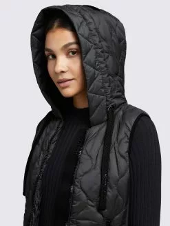 Khujo Weste MALIN In Schwarz -Khujo Geschäft khujo weste malin in schwarz 6