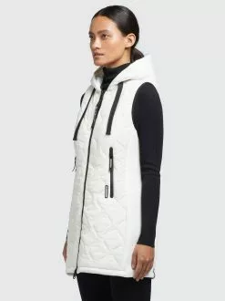 Khujo Weste MALIN In Weiß -Khujo Geschäft khujo weste malin in weiss 2