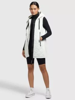 Khujo Weste MALIN In Weiß -Khujo Geschäft khujo weste malin in weiss 5