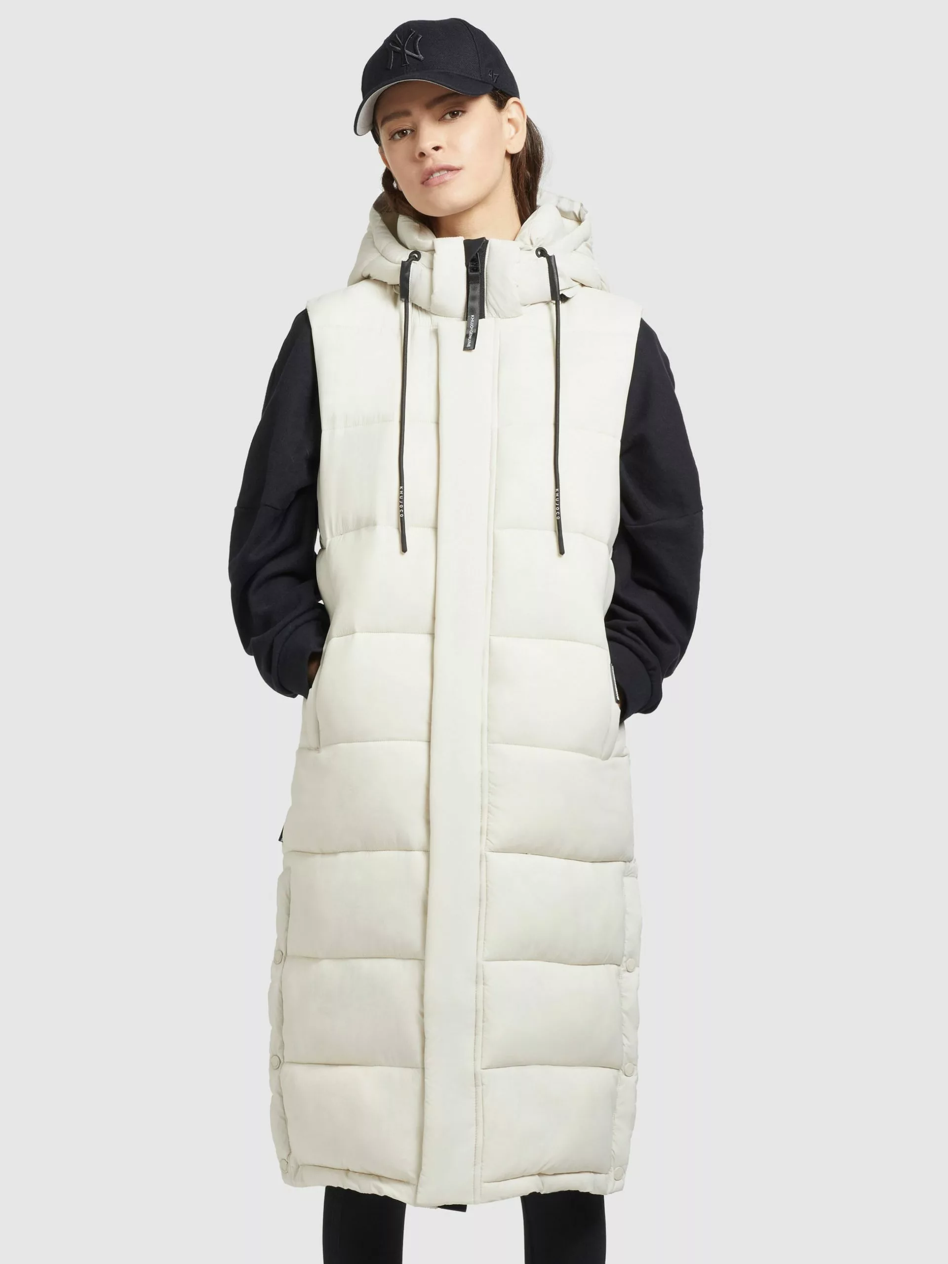 Khujo Weste TOURIN MATT In Cremeweiß 6 Khujo Weste TOURIN MATT In Cremeweiß – Bild 4