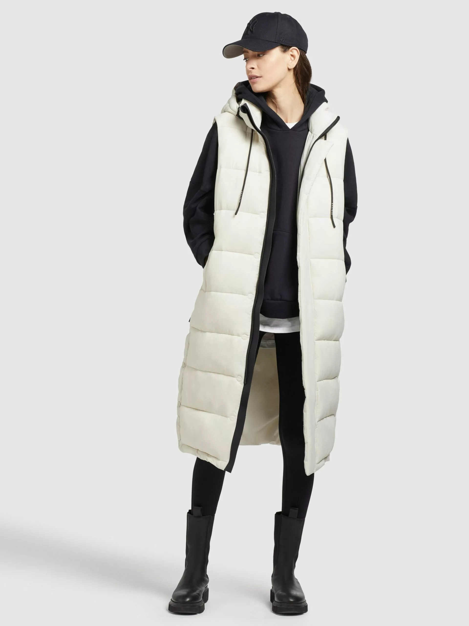 Khujo Weste TOURIN MATT In Cremeweiß 8 Khujo Weste TOURIN MATT In Cremeweiß – Bild 6