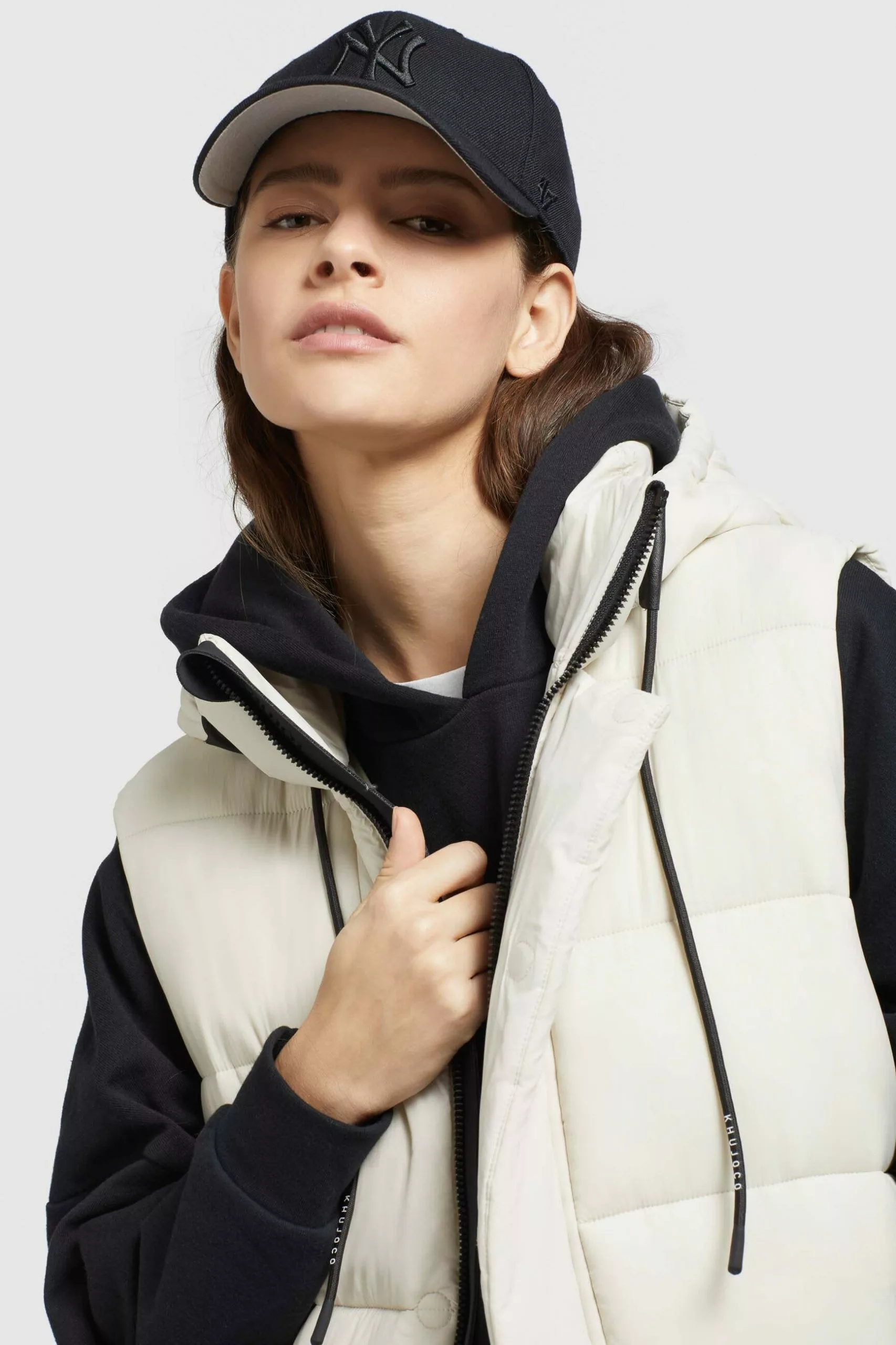 Khujo Weste TOURIN MATT In Cremeweiß 9 Khujo Weste TOURIN MATT In Cremeweiß – Bild 7