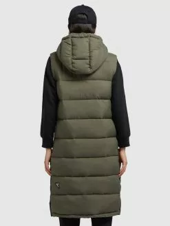 Khujo Weste TOURIN MATT In Khaki Grün -Khujo Geschäft khujo weste tourin matt in khaki grun 4