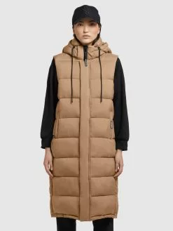 Khujo Weste TOURIN MATT In Ocker -Khujo Geschäft khujo weste tourin matt in ocker 3