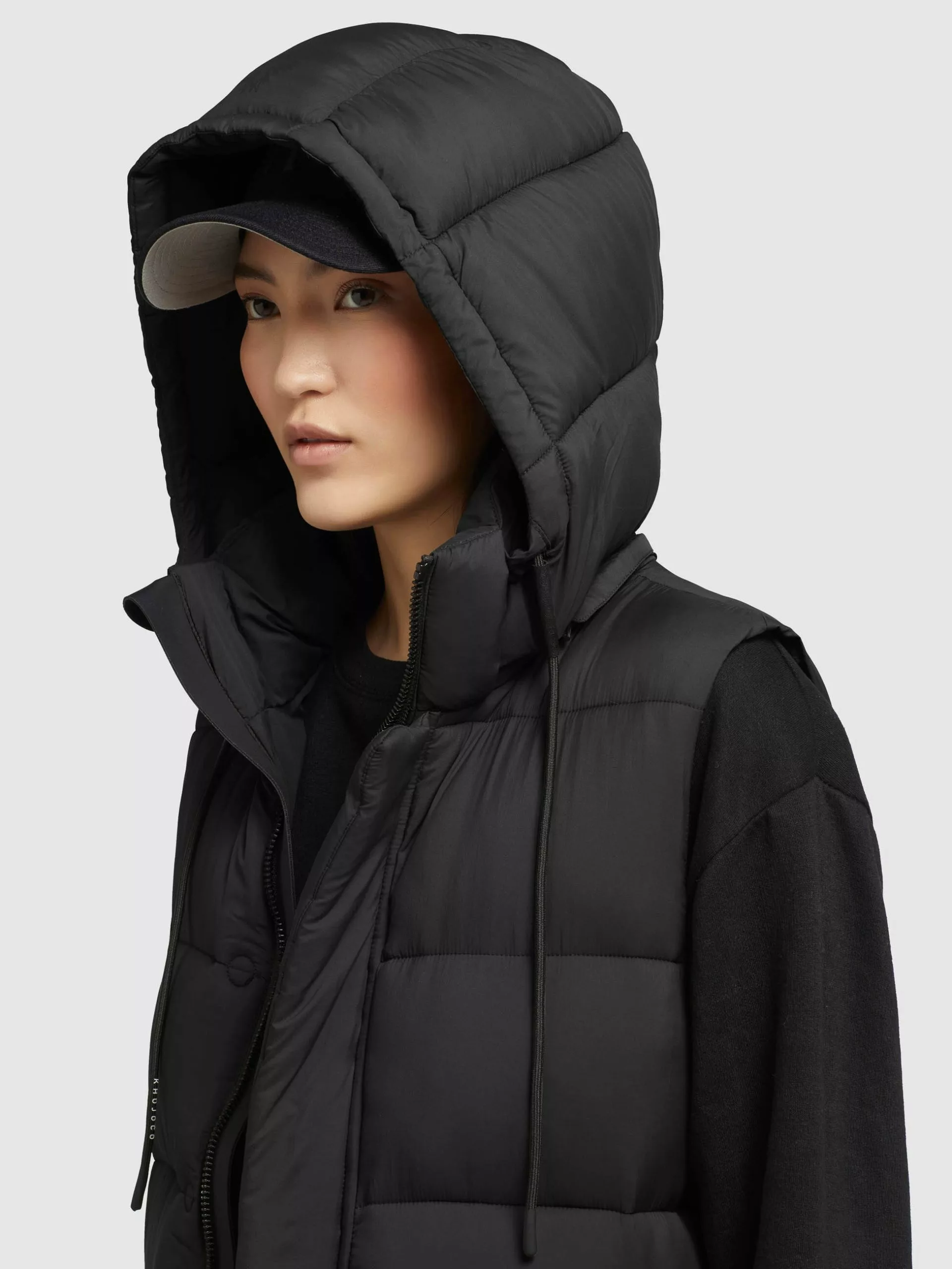 Khujo Weste TOURIN MATT In Schwarz 9 Khujo Weste TOURIN MATT In Schwarz – Bild 7