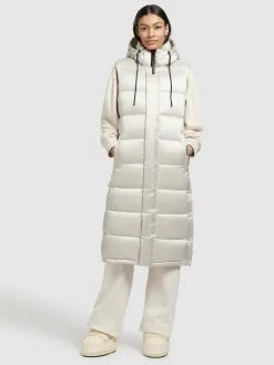 Titelseite -Khujo Geschäft khujo weste tourin satin in perlweiss 1