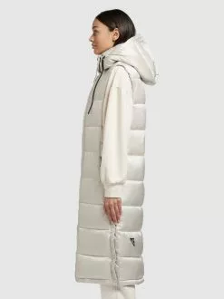 Khujo Weste TOURIN SATIN In Perlweiß -Khujo Geschäft khujo weste tourin satin in perlweiss 2