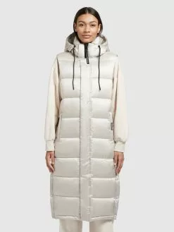 Khujo Weste TOURIN SATIN In Perlweiß -Khujo Geschäft khujo weste tourin satin in perlweiss 3