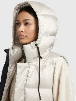 Khujo Weste TOURIN SATIN In Perlweiß -Khujo Geschäft khujo weste tourin satin in perlweiss 6