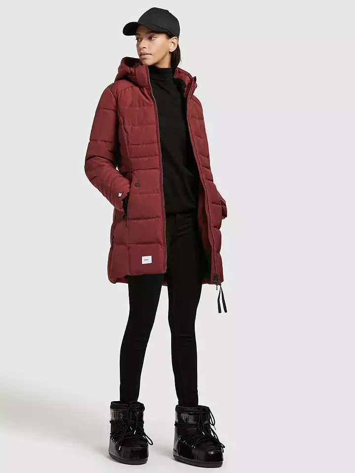 Khujo Winterjacke "Amaray 3" In Bordeaux 7 Khujo Winterjacke "Amaray 3" In Bordeaux – Bild 5