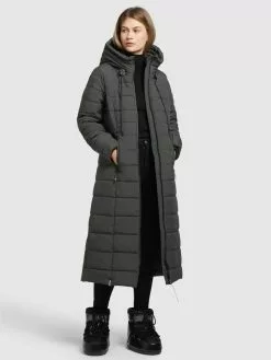 Khujo Wintermantel "Casca Light" In Anthrazit -Khujo Geschäft khujo wintermantel casca light in anthrazit 1