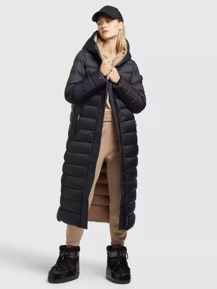 Khujo Wintermantel "Diwana2 Soft" In Schwarz 5 Khujo Wintermantel "Diwana2 Soft" In Schwarz – Bild 3