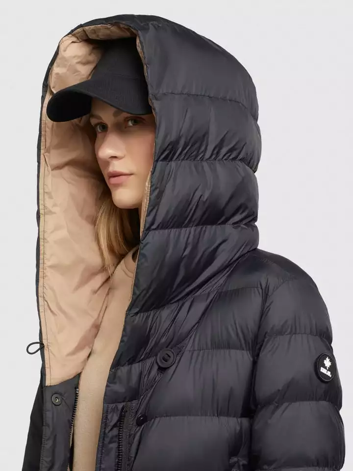 Khujo Wintermantel "Diwana2 Soft" In Schwarz 9 Khujo Wintermantel "Diwana2 Soft" In Schwarz – Bild 7