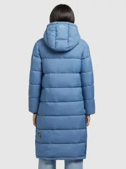 Khujo Wintermantel "Julina Matt" In Blau -Khujo Geschäft khujo wintermantel julina matt in blau 4