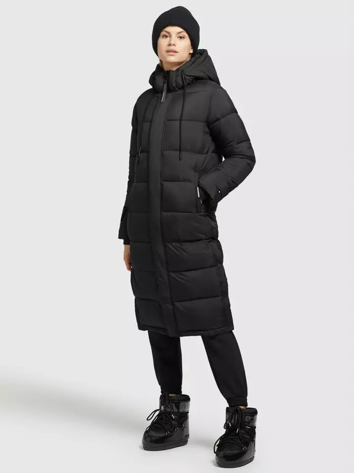 Khujo Wintermantel "Julina Matt" In Schwarz 4 Khujo Wintermantel "Julina Matt" In Schwarz – Bild 2