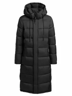 Khujo Wintermantel "Julina Matt" In Schwarz