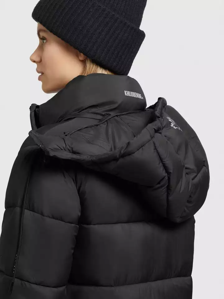 Khujo Wintermantel "Julina Matt" In Schwarz 10 Khujo Wintermantel "Julina Matt" In Schwarz – Bild 8