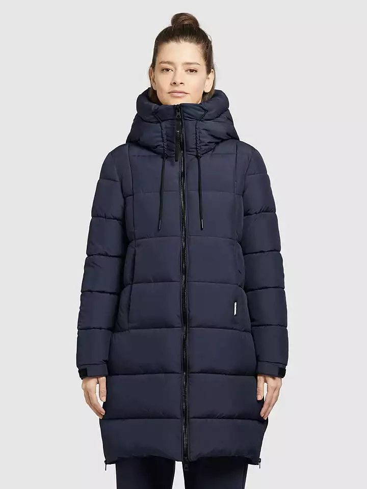 Khujo Wintermantel "Youma" In Dunkelblau 3 Khujo Wintermantel "Youma" In Dunkelblau